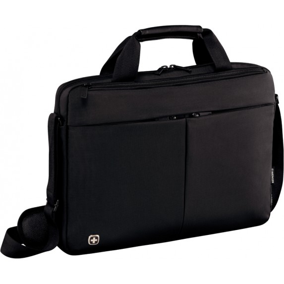 Портфель для ноутбука Wenger 14'', черный, 39x8x26 см, 5 л