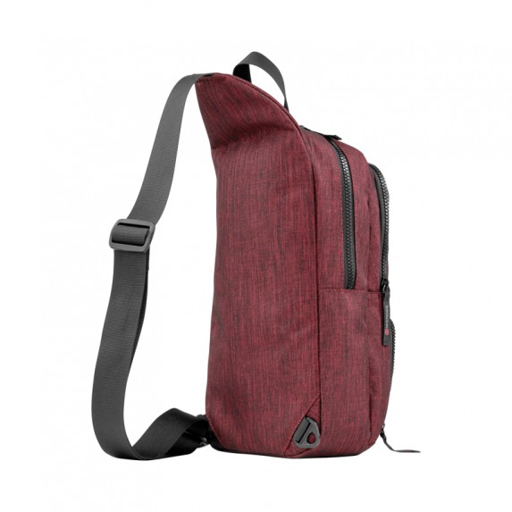 Рюкзак Wenger Urban Contemporary, с одним плечевым ремнем, бордовый, 19х12х33 см, 8 л