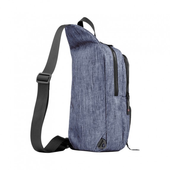 Рюкзак Wenger Urban Contemporary, с одним плечевым ремнем, синий, 19х12х33 см, 8 л