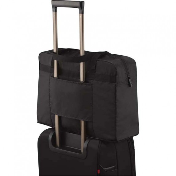Сумка складная Victorinox, черная, 29x14x42 см, 17 л