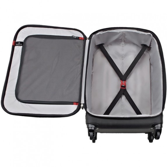 Чемодан Victorinox Hybri-Lite, черный, 53x28x69 см, 111 л