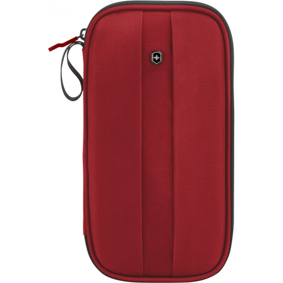 Кошелек-органайзер Victorinox Travel Organizer с защитой от сканирования RFID, красный, 13x3x26 см