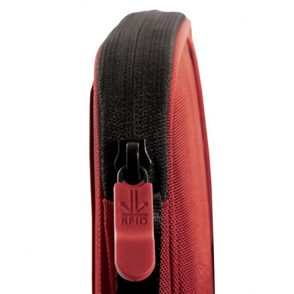 Кошелек-органайзер Victorinox Travel Organizer с защитой от сканирования RFID, красный, 13x3x26 см