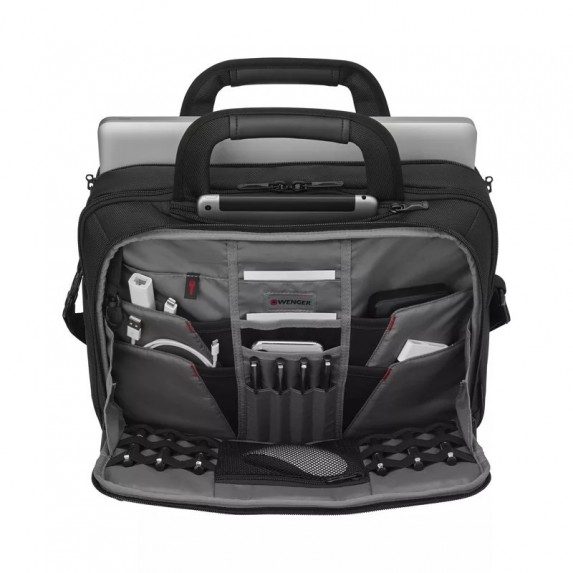 Портфель для ноутбука Wenger 14-16'', черный, 40x16x29 см, 11 л