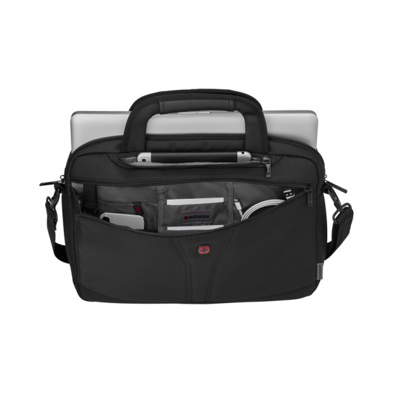 Сумка для ноутбука Wenger 14'', черная, 38x10x25 см, 8 л