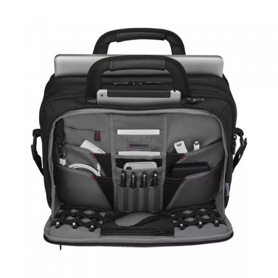 Портфель для ноутбука Wenger 14-16'', черный, 41x20x29 см, 18 л