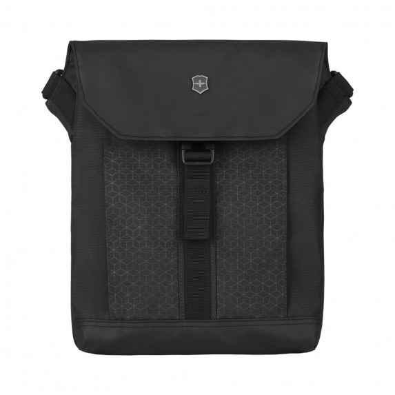 Сумка Victorinox Altmont Original Flapover Digital Bag, чёрная, 26x10x30 см, 7 л