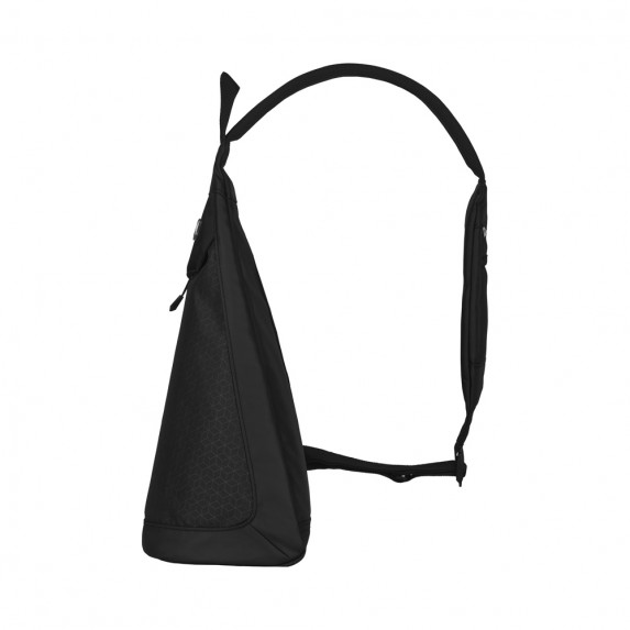 Рюкзак Victorinox Altmont Original, с одним плечевым ремнём, чёрный, 25x14x43 см, 7 л