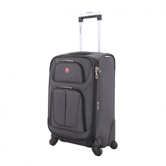 Чемодан Swissgear Sion, серый, 32x15x51 см, 24 л
