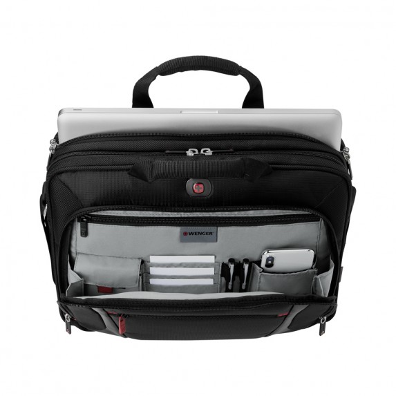 Портфель для ноутбука Wenger 15'', черный, 40x15x33 см, 9 л