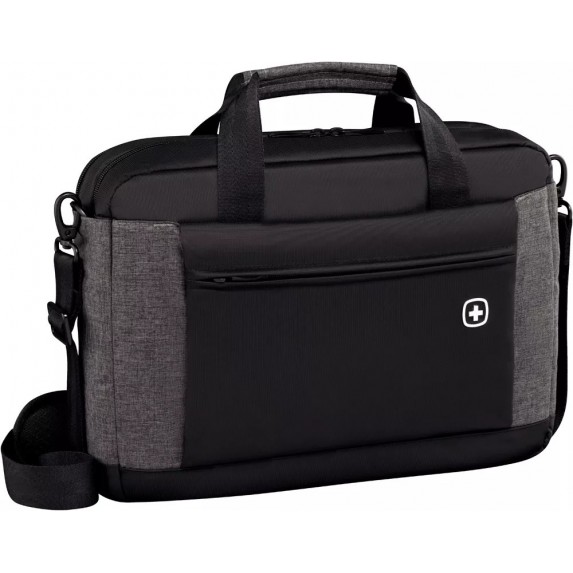 Портфель для ноутбука Wenger 16'', черный/серый, 43x9x31 см, 9 л
