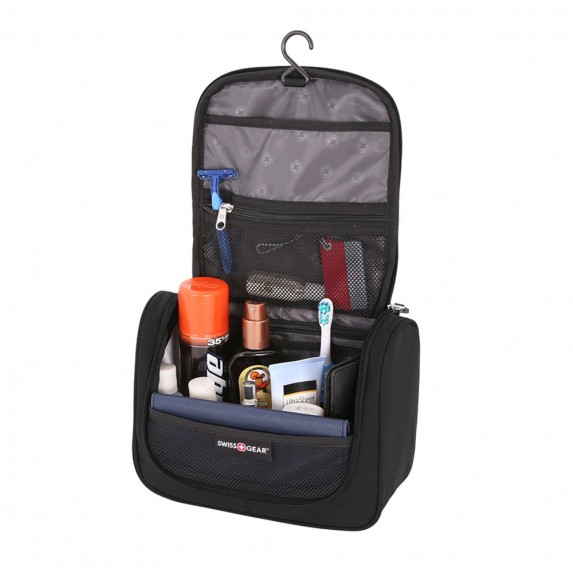 Несессер Swissgear Toiletry Kit,  чёрный, 27х11х22 см