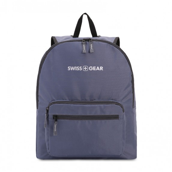 Рюкзак Swissgear складной, серый, 33,5х15,5x40 см, 21 л