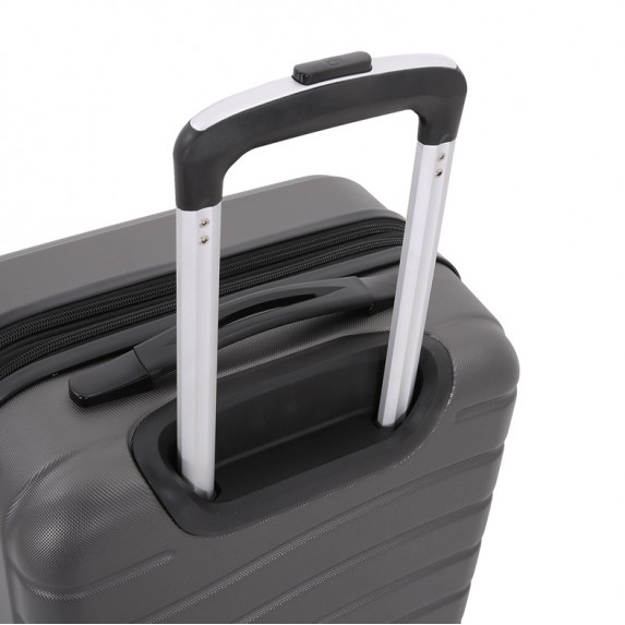 Чемодан Swissgear Alverstone, серый, 35x25x55 см, 37 л