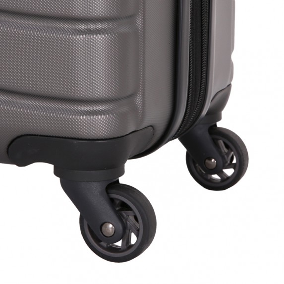 Чемодан Swissgear Alverstone, серый, 35x25x55 см, 37 л