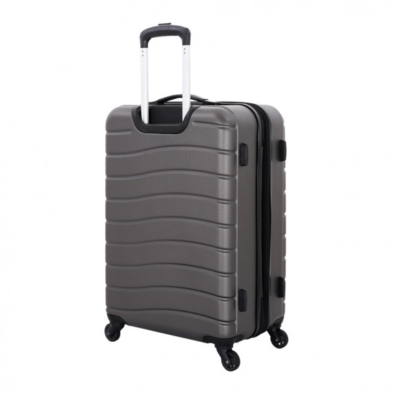 Чемодан Swissgear Alverstone, серый, 46x27x67 см, 64 л