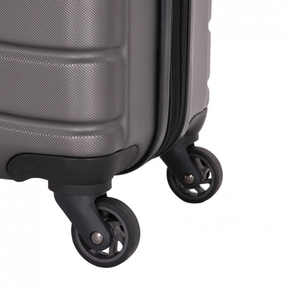 Чемодан Swissgear Alverstone, серый, 46x27x67 см, 64 л