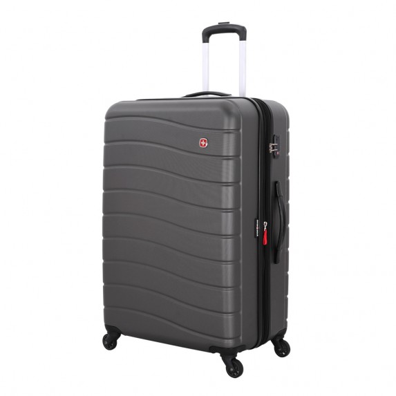 Чемодан Swissgear Alverstone, серый, 51,5x31x77 см, 96 л
