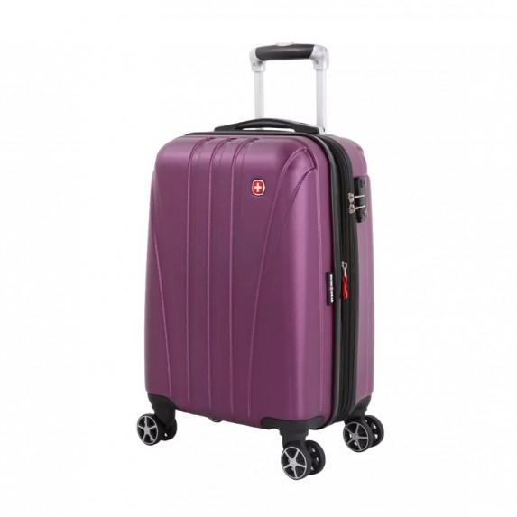 Чемодан Swissgear Tallac, фиолетовый, 35x25x55 см, 37 л