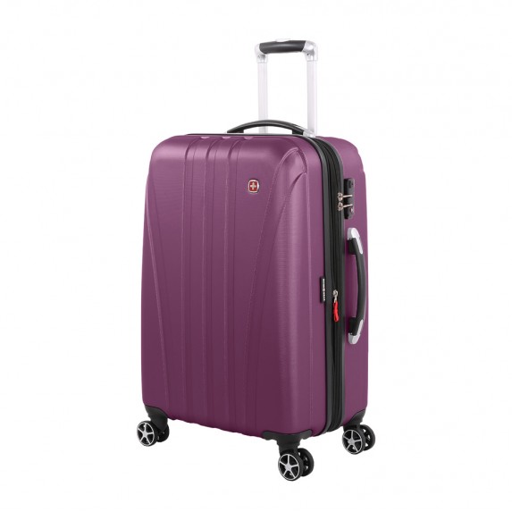 Чемодан Swissgear Tallac, фиолетовый, 46x28x68 см, 65 л
