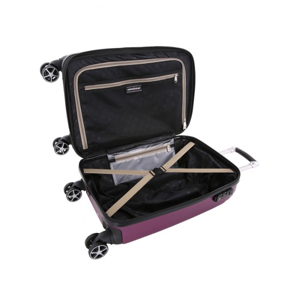Чемодан Swissgear Tallac, фиолетовый, 52x31,5x78 см, 97 л