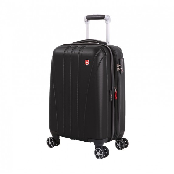 Чемодан Swissgear Tallac, черный, 35x25x55 см, 37 л