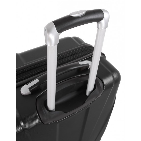 Чемодан Swissgear Adams, черный, 46x27x67 см, 64 л