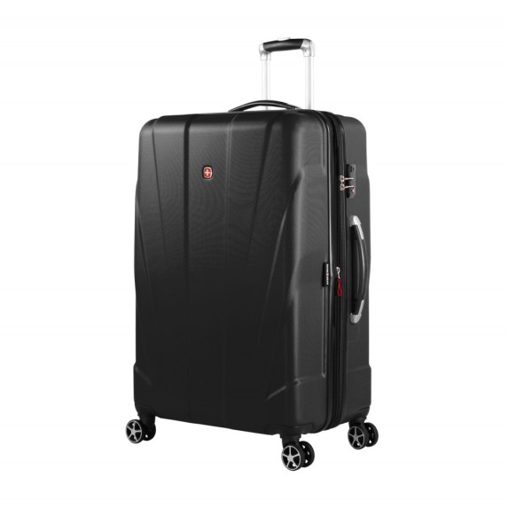 Чемодан Swissgear Adams, черный, 52x31x78 см, 96 л