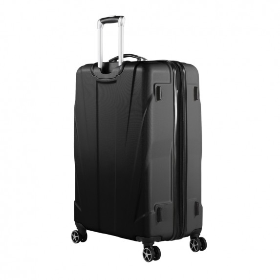 Чемодан Swissgear Adams, черный, 52x31x78 см, 96 л