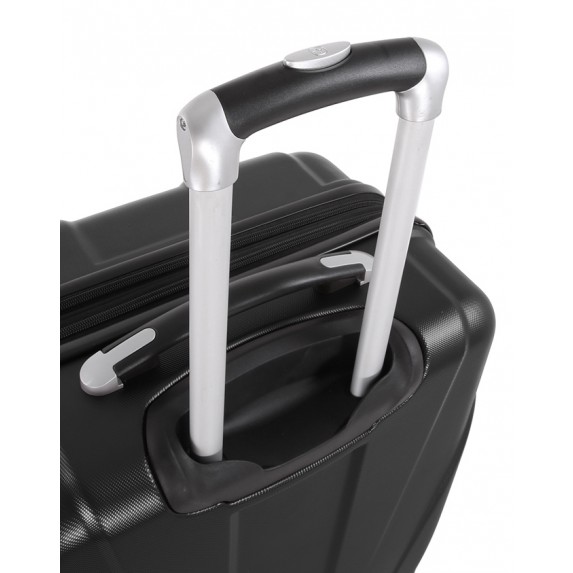 Чемодан Swissgear Adams, черный, 52x31x78 см, 96 л