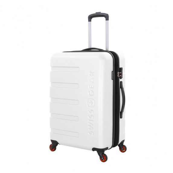 Чемодан Swissgear Tyler, белый, 46x27x67 см, 64 л
