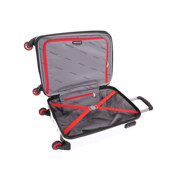 Чемодан Swissgear Tyler, белый, 51,5x31x77 см, 96 л