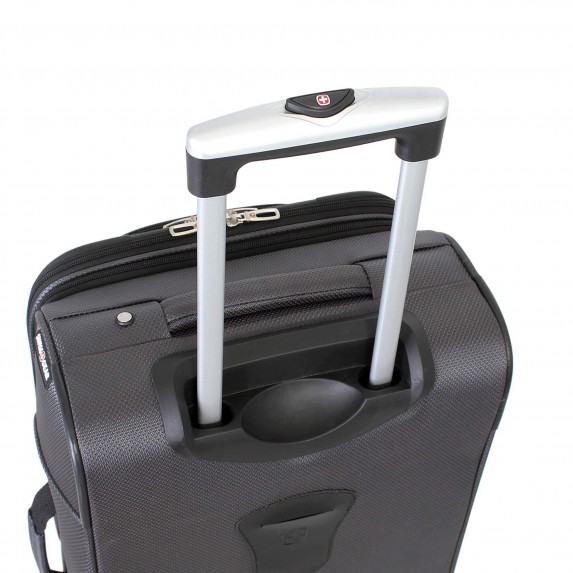 Чемодан Swissgear Sion, серый, 41x26x70 см, 56 л